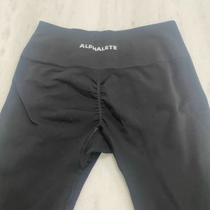 Black alphalete amplify leggings